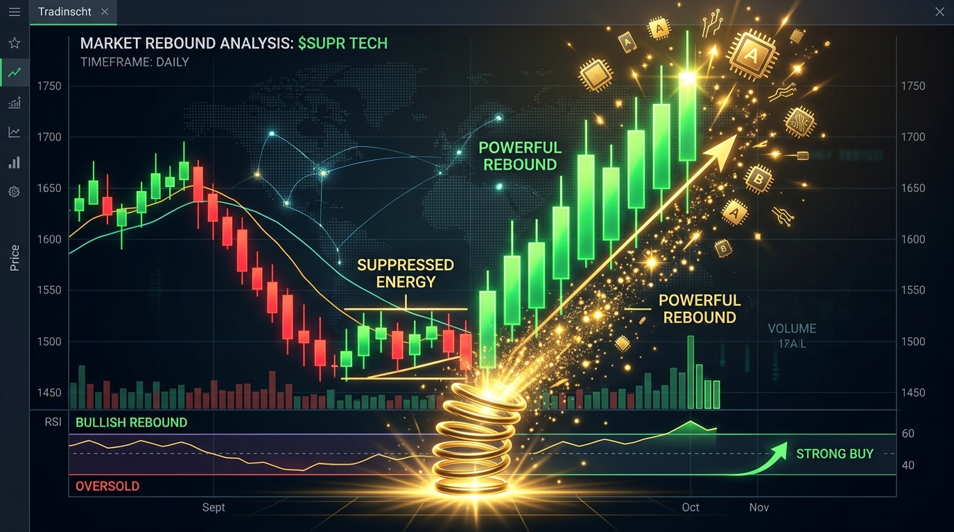 파업 타결 이후 강력하게 반등하는 삼성전자 주가와 반도체 슈퍼 사이클 차트