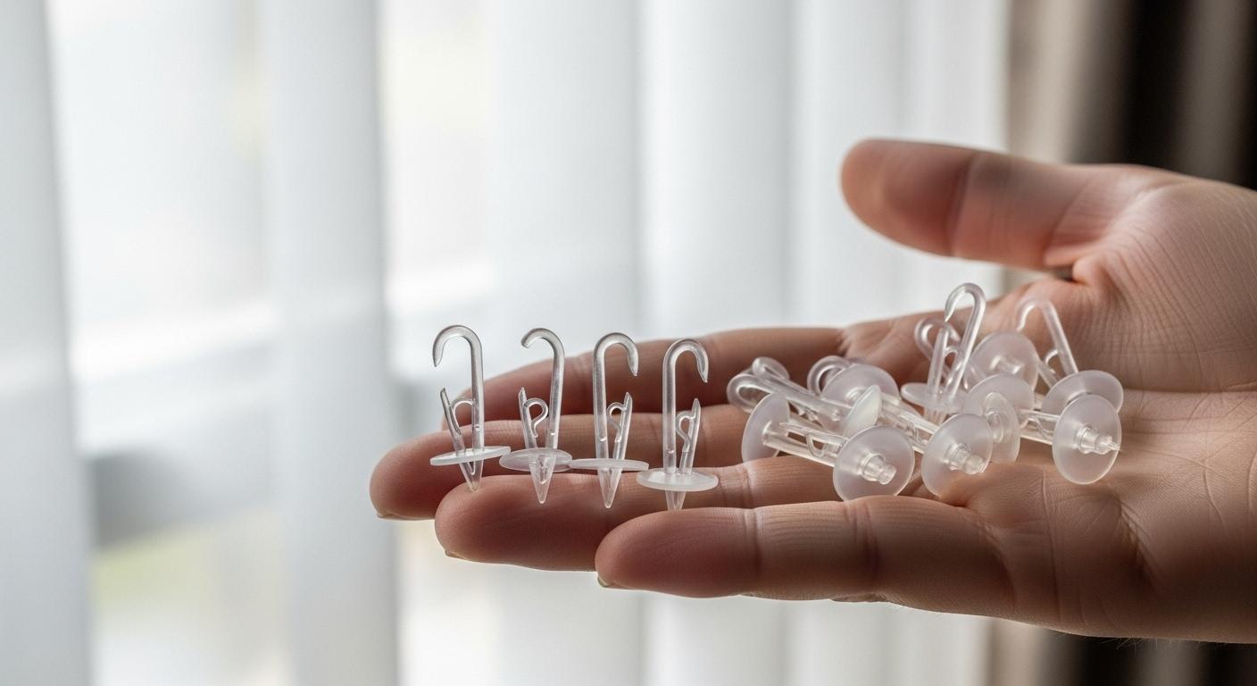 플라스틱 커튼핀