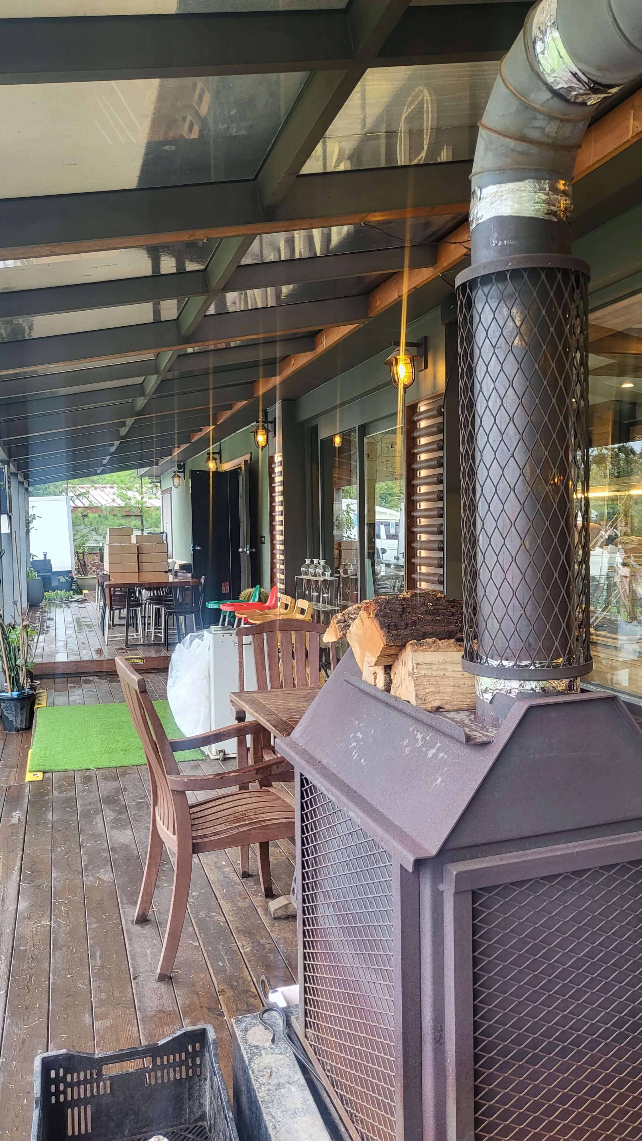 고기리 몽르베 카페 테라스