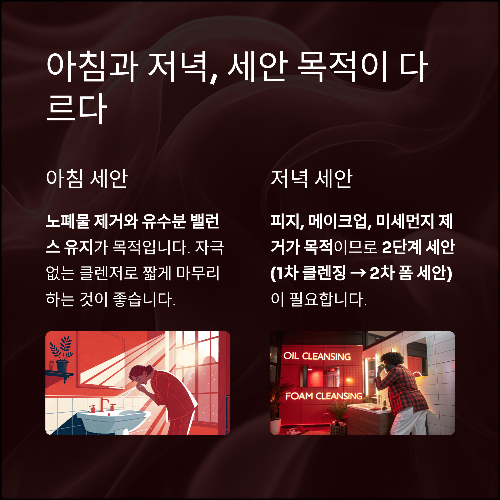 피부를 바꾸는 첫걸음, 올바른 세안 루틴 완전 정복