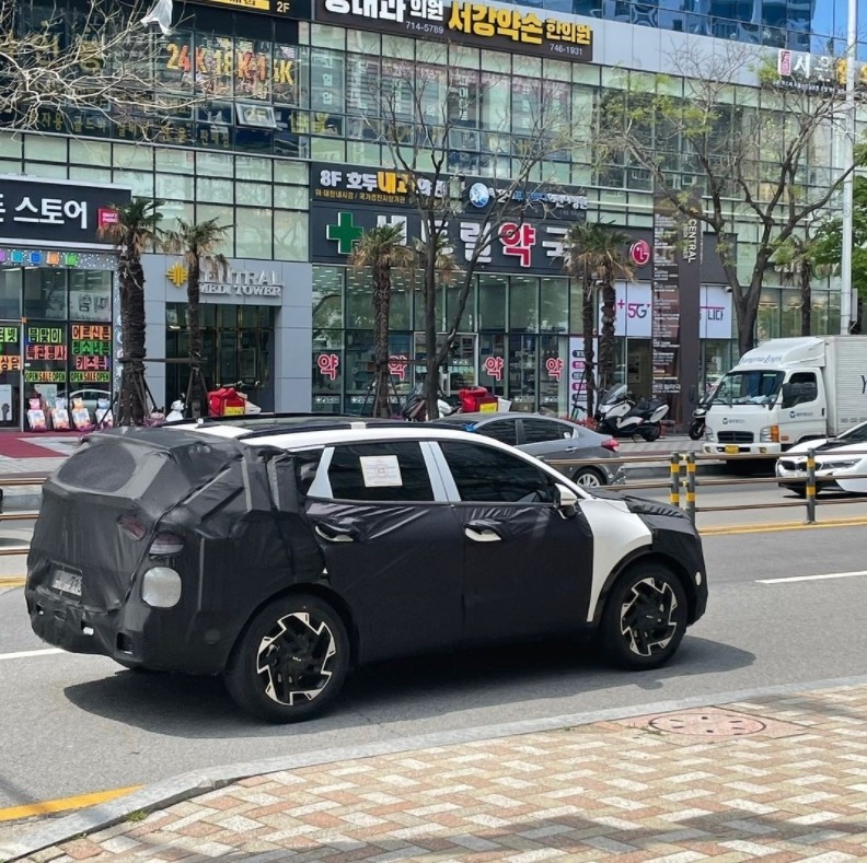 스포티지 풀체인지 스파이샷