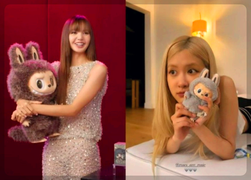 라부부 키링 블랙핑크