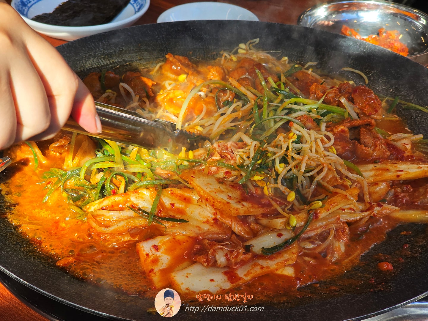 두루치기정식(된장찌개 + 야채비빔밥)