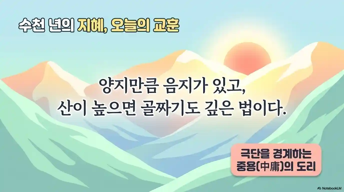 물극필반 과유불급의 교훈