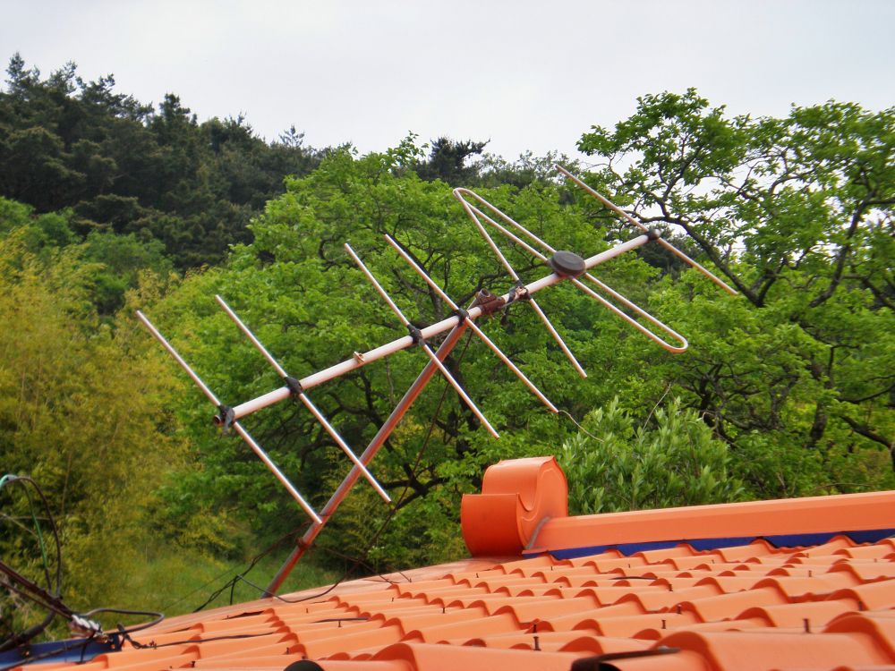 기장군 철마면 상신리마을 안테나