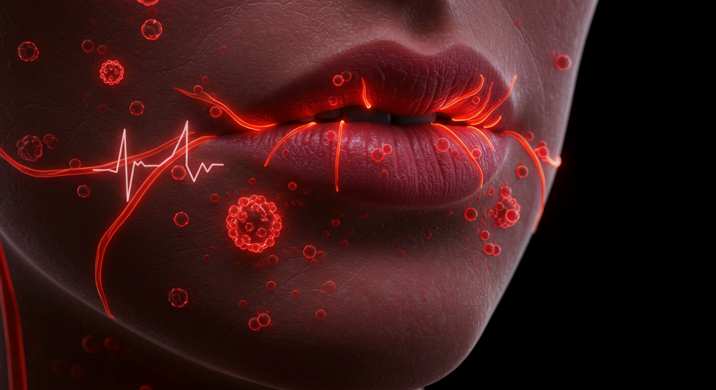 입술에 물집이 생기는 이유, 입술 헤르페스 빨리 없애는방법 7가지 (+바이러스 치료법)