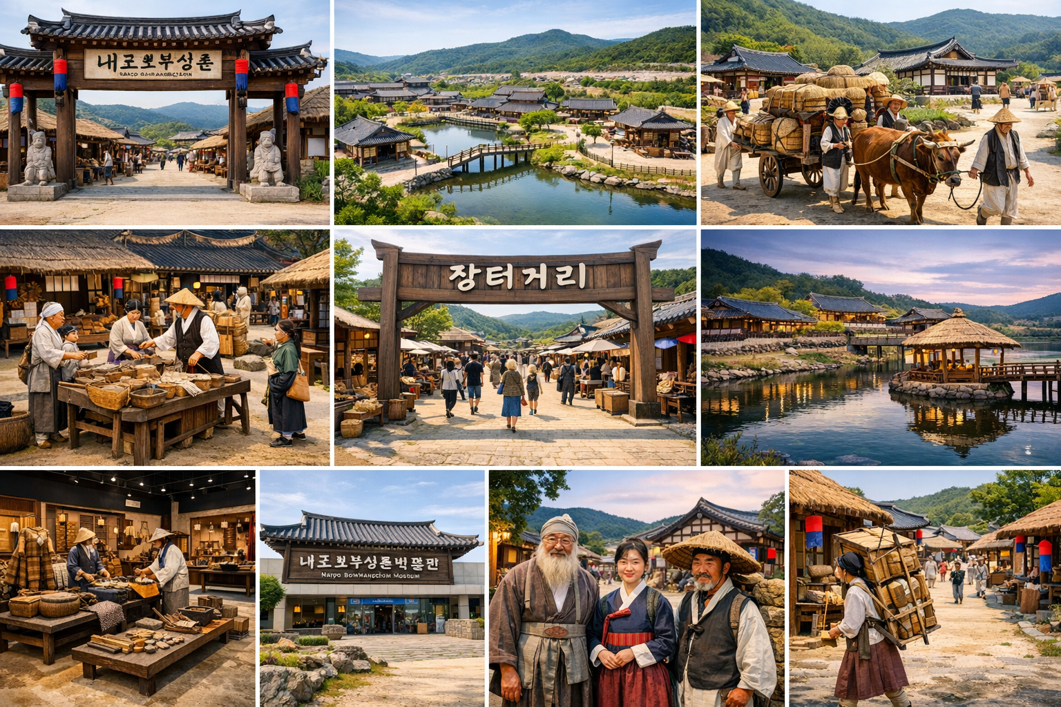 내포보부상촌 겨울축제 가볼만한곳