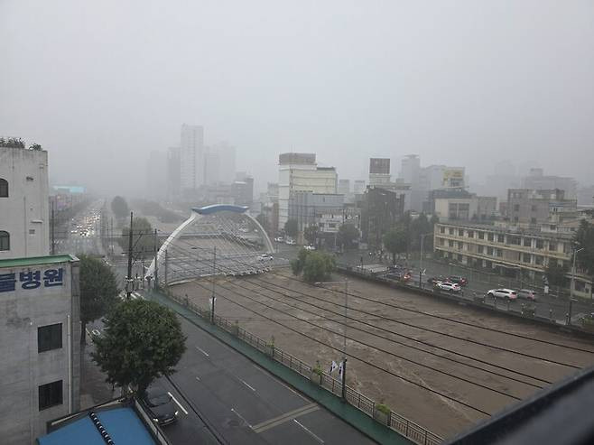 광주 호우 경보