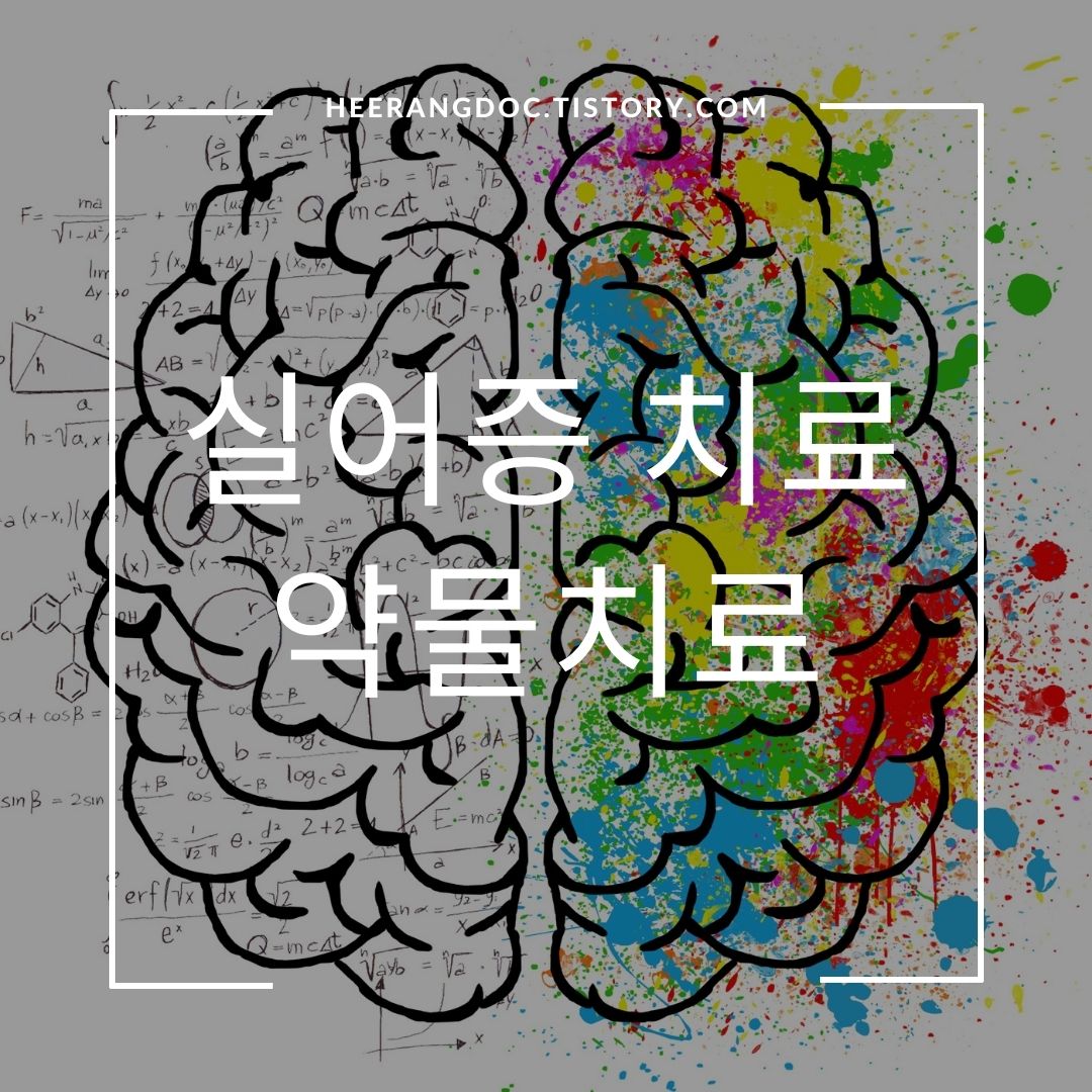 실어증 치료 약물치료