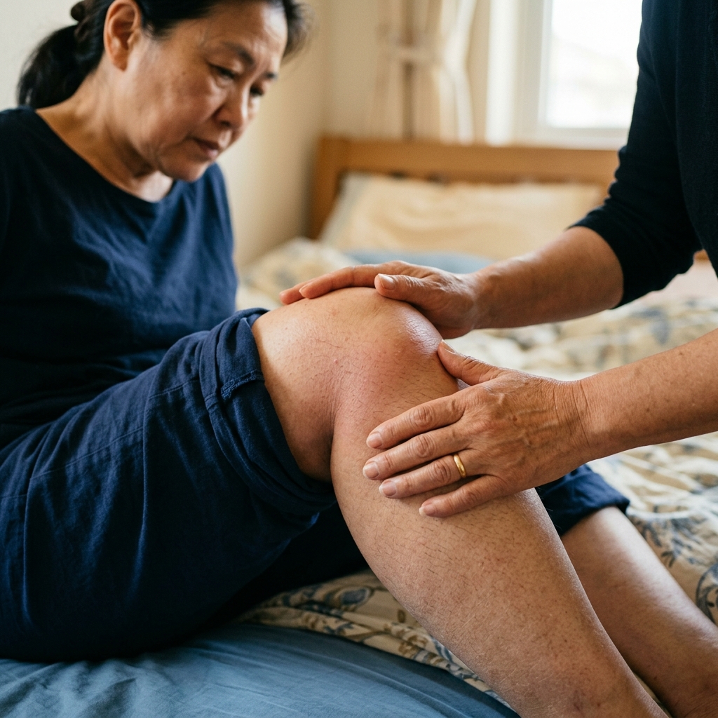 무릎 연골 손상 증상