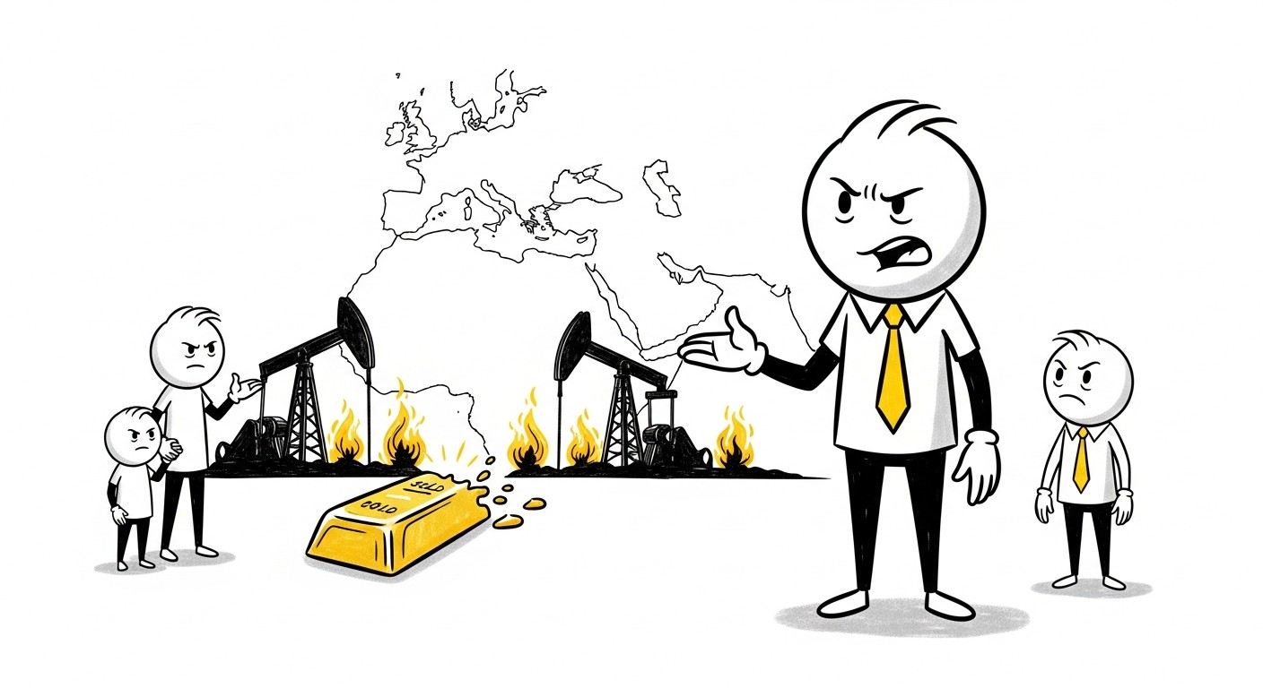 고금리 속 하락세를 보이는 안전자산 금 시세