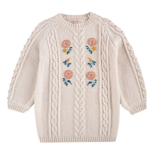 루이스미샤 원피스 니트 BRODEE REJANA ECRU