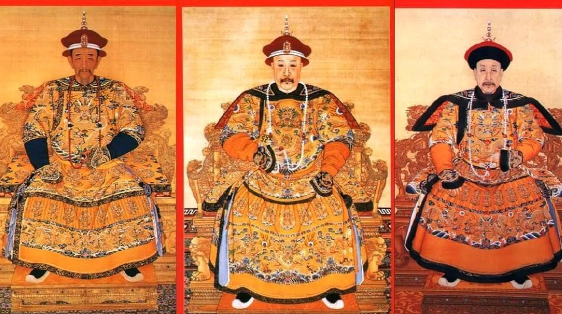 강건성세의 3황제 영정