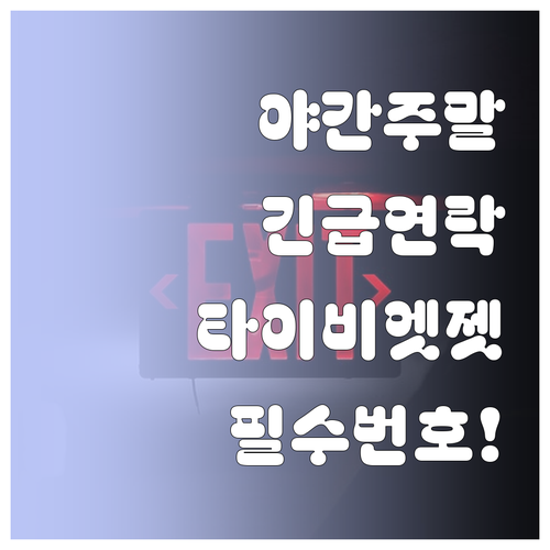 타이비엣젯항공 야간 주말 긴급 연락 ..