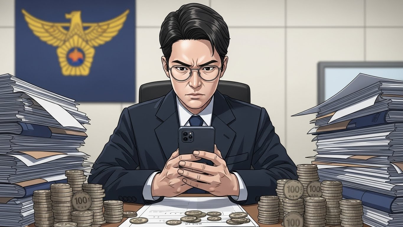 사기꾼 합의, 인터넷 사기, 경찰서 민원실