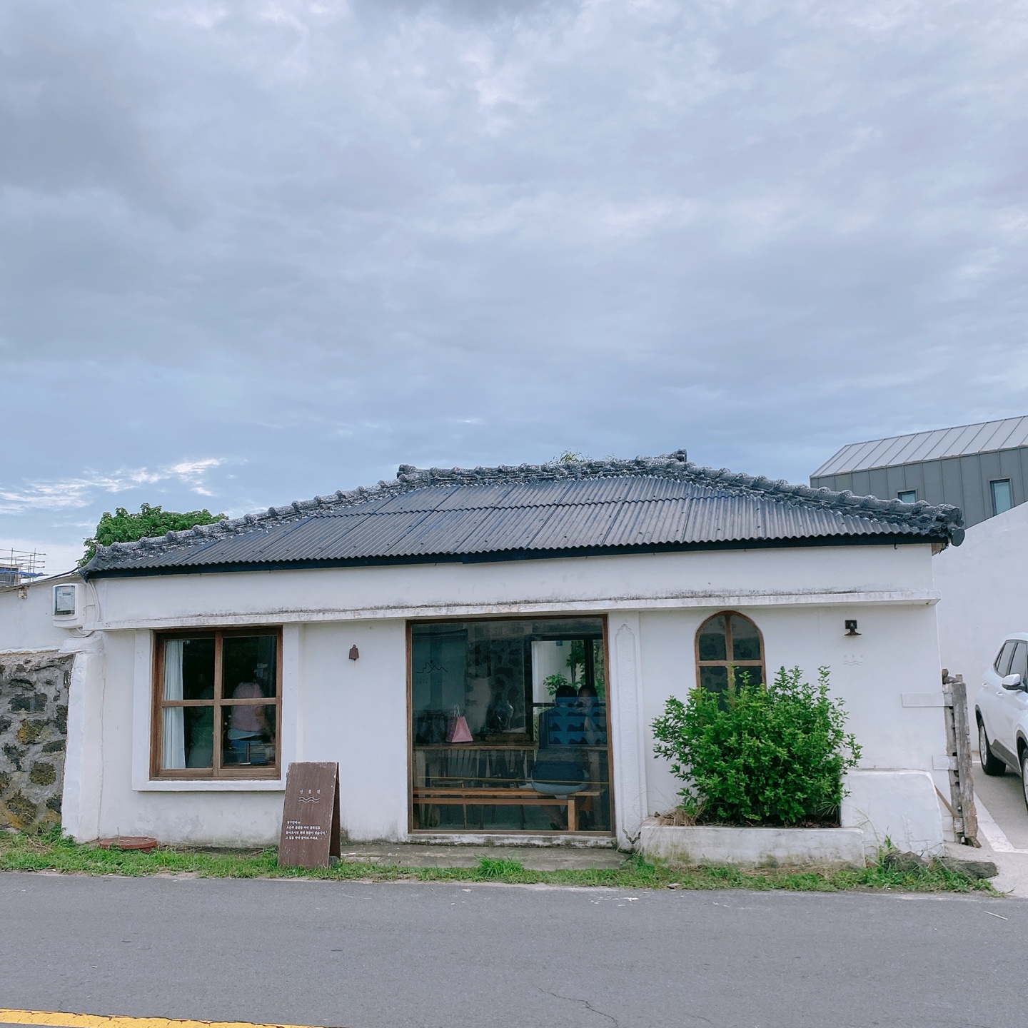 제주 한림 금능 제주구옥 주택개조 카페 잔물결