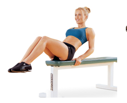 "벤치 니 레이즈 시작 자세 45도 유지"