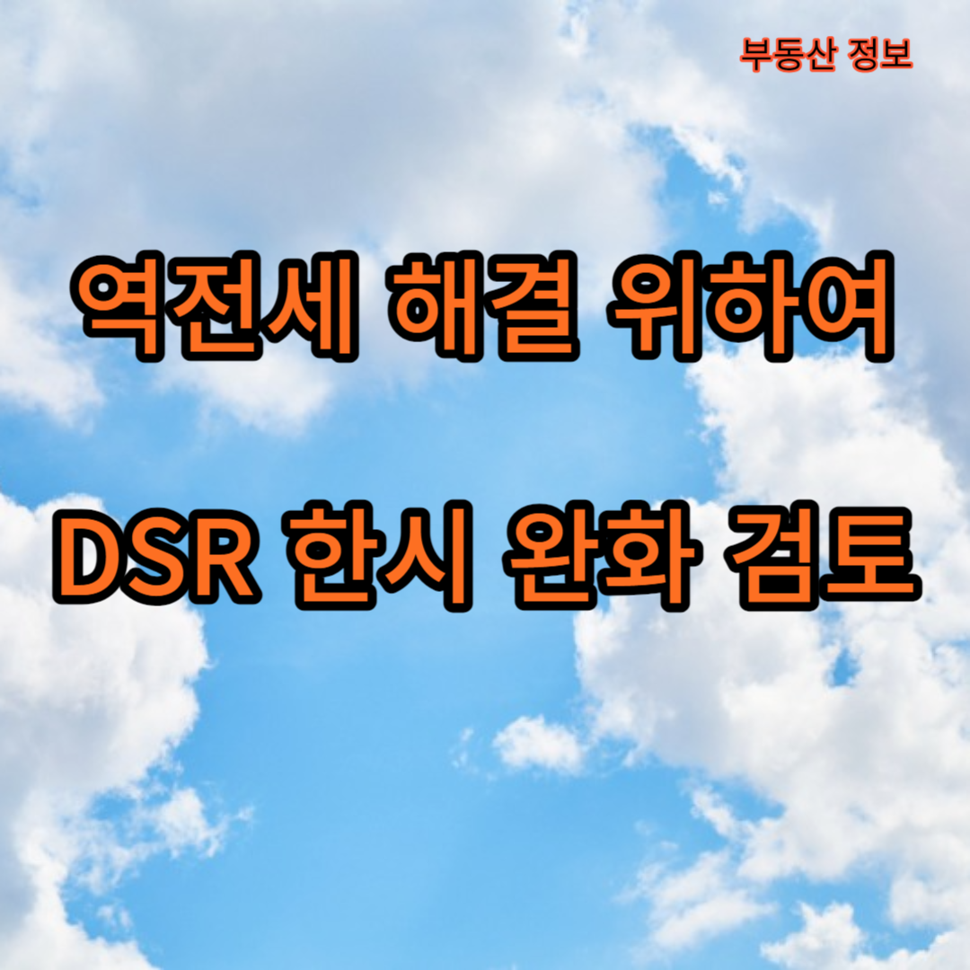 DSR 한시 완화 검토 중
