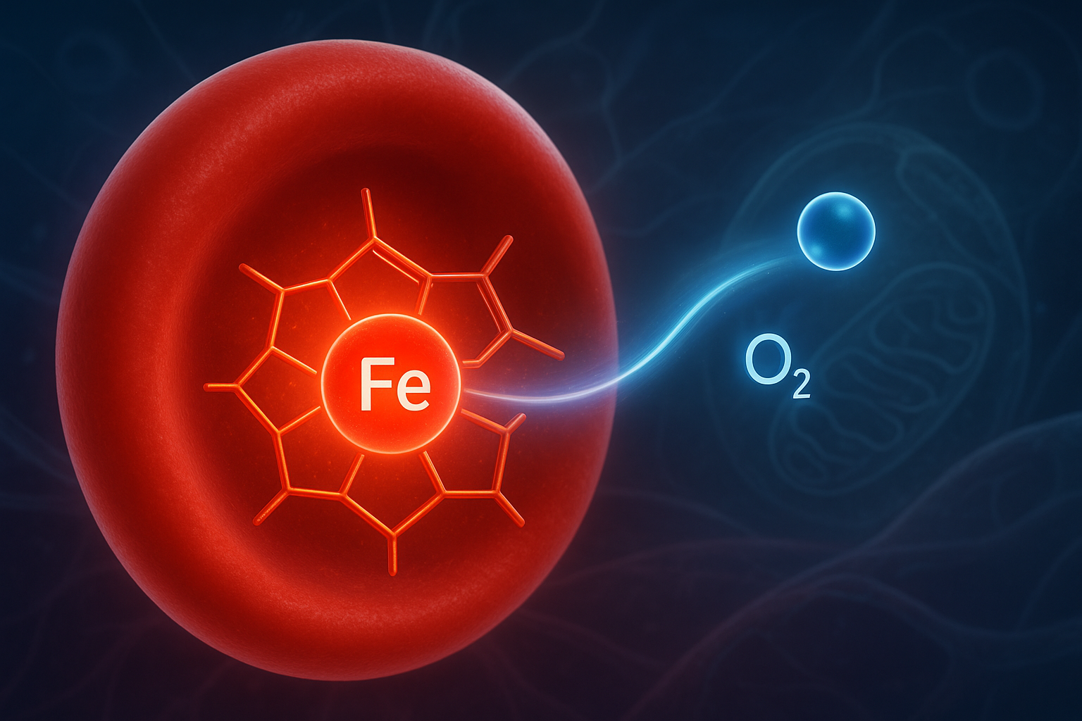혈관 속을 흐르는 적혈구