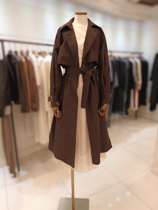 데코데니스트렌치코트 FDJTC3701W