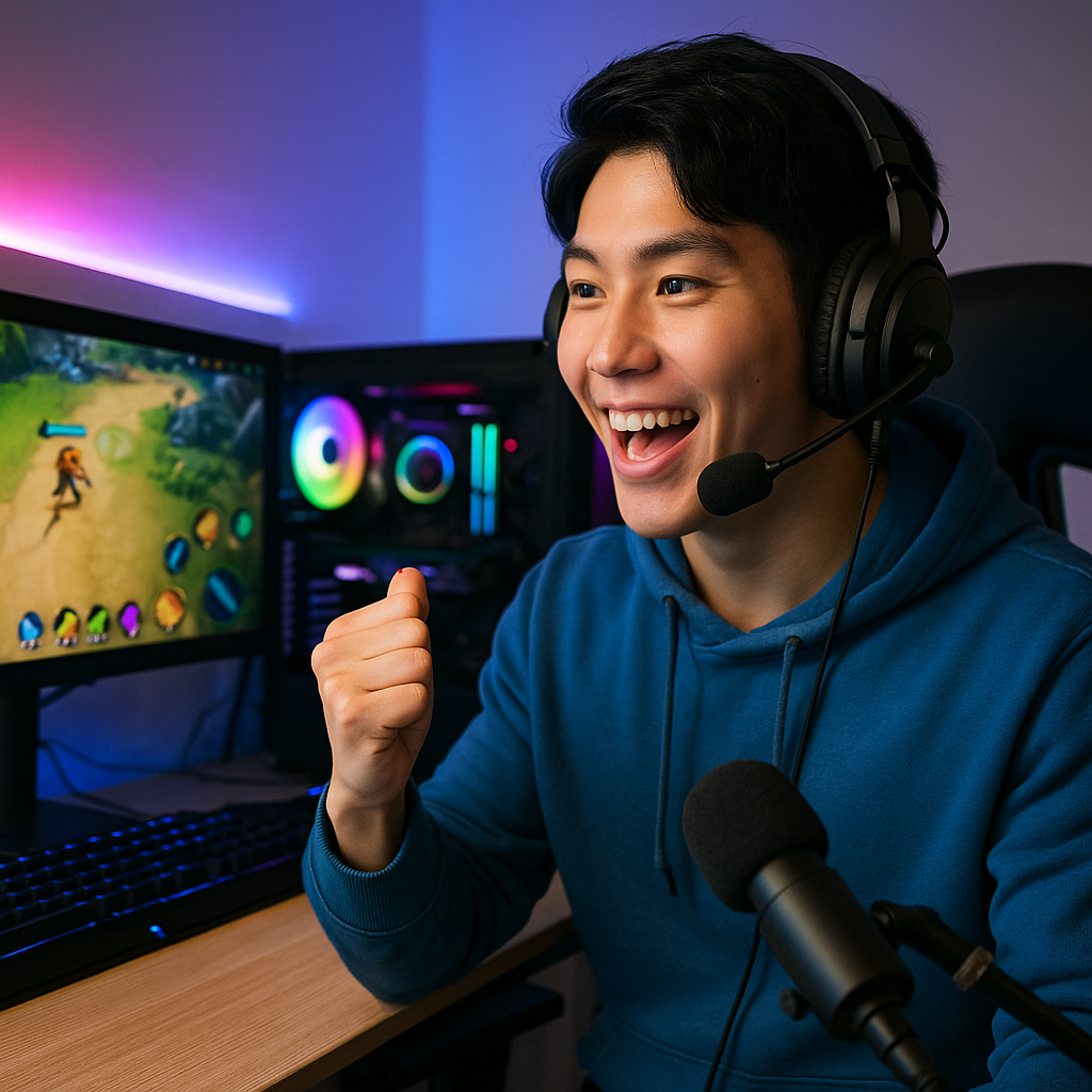 스트리머나 유튜버의 플레이를 보면서 간접적인 재미와 성취감을 느낄 수 콘텐츠