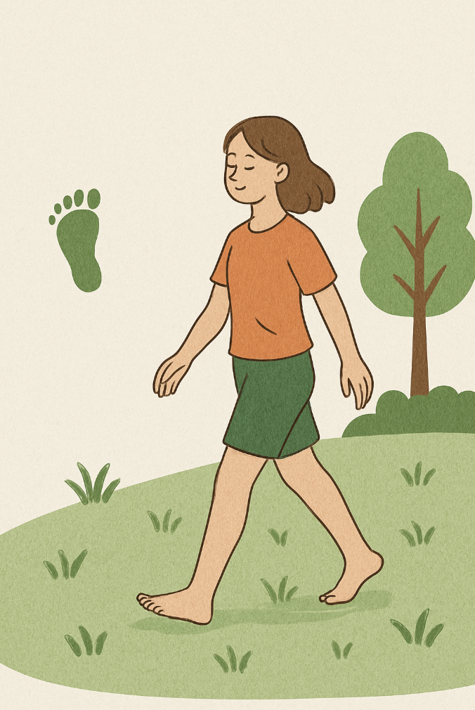 걷는 여자사람 이미지