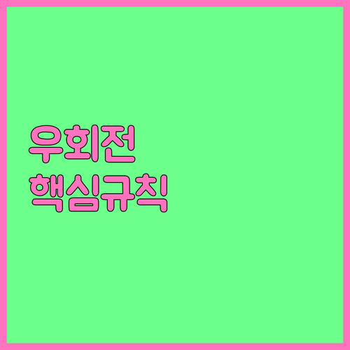 빨간불 우회전 일시정지 규칙과 벌점 ..