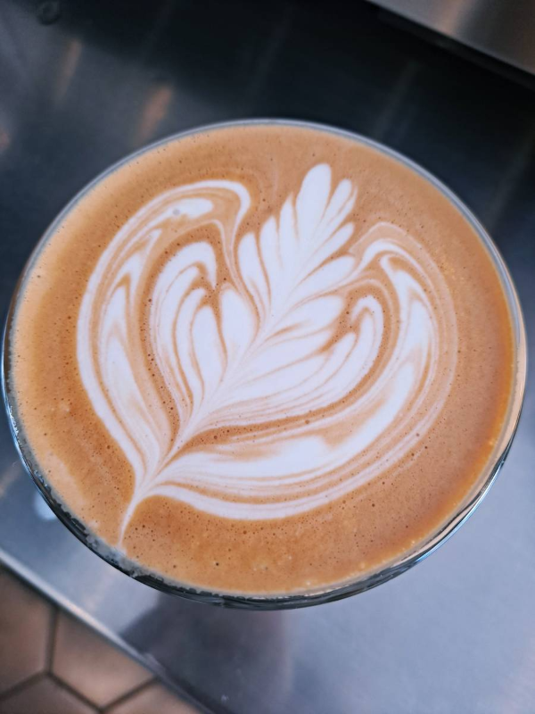 라떼아트 결치기 로제타