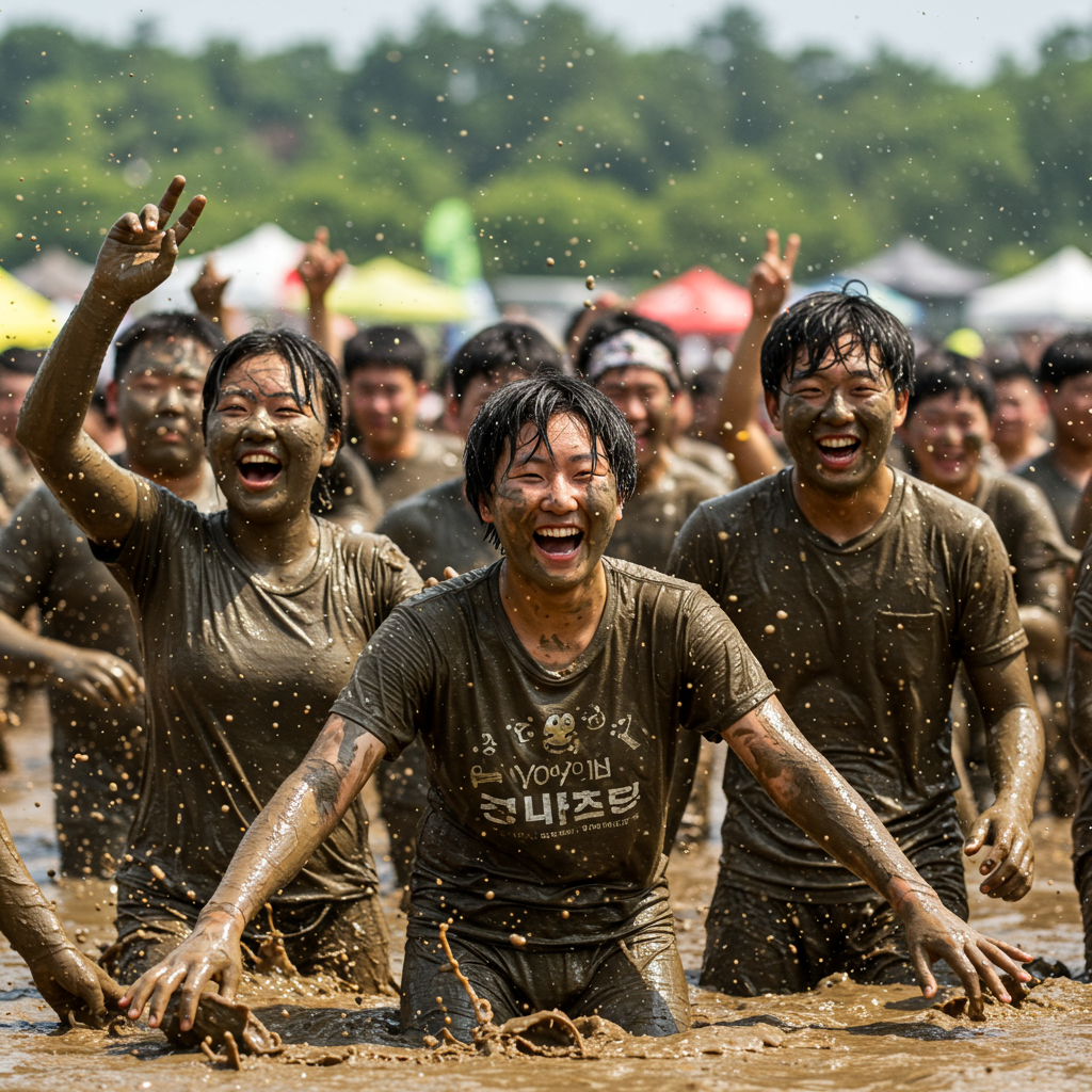 한국 보령 머드 축제