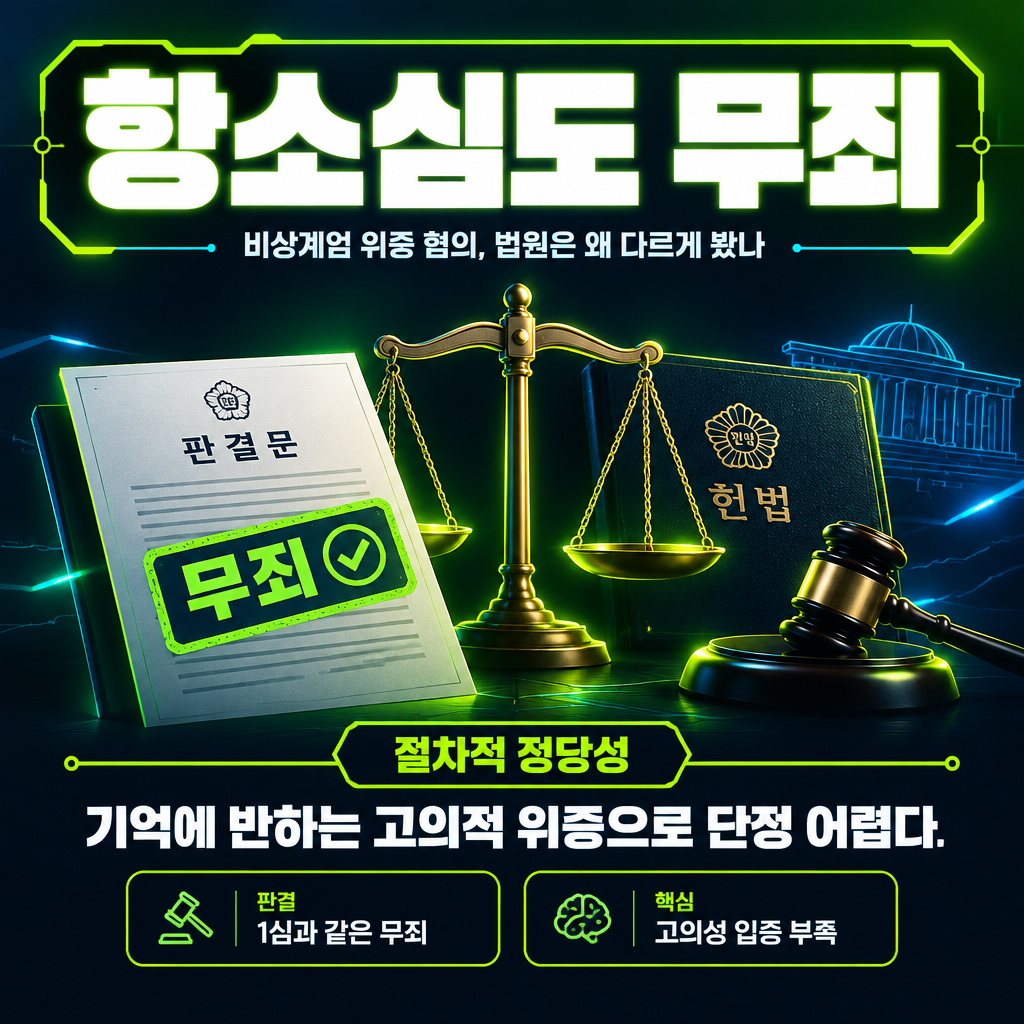 항소심도 무죄