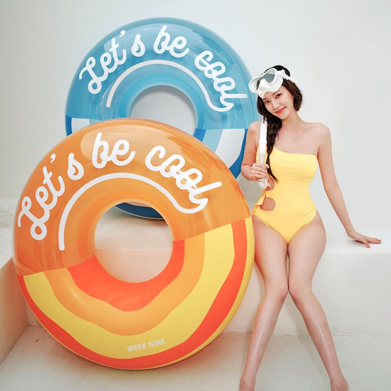 위크나인 웨이브 투명 튜브 대형 물놀이용품 감성 물놀이 튜브