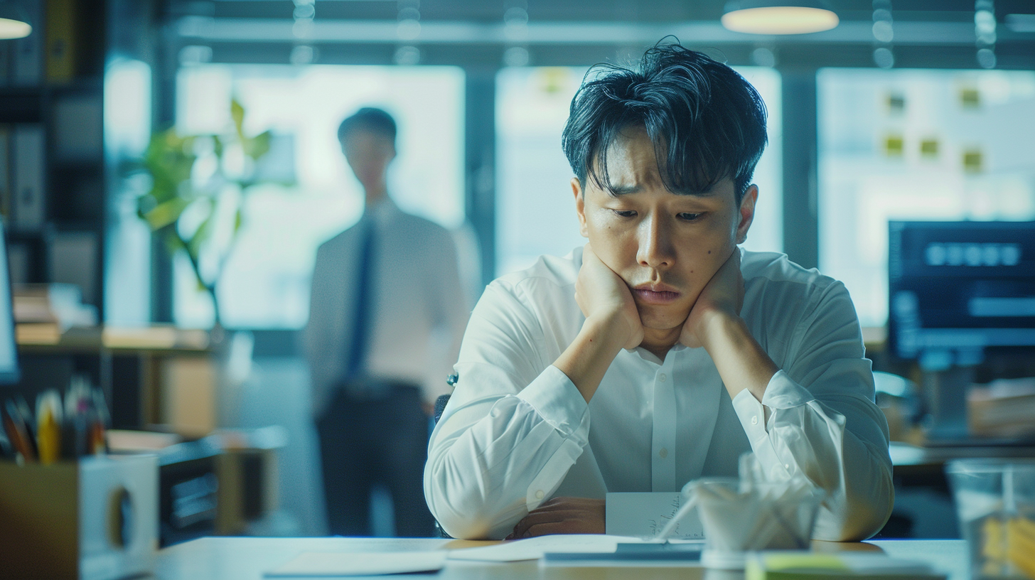 퇴직 압박 받는 직장인