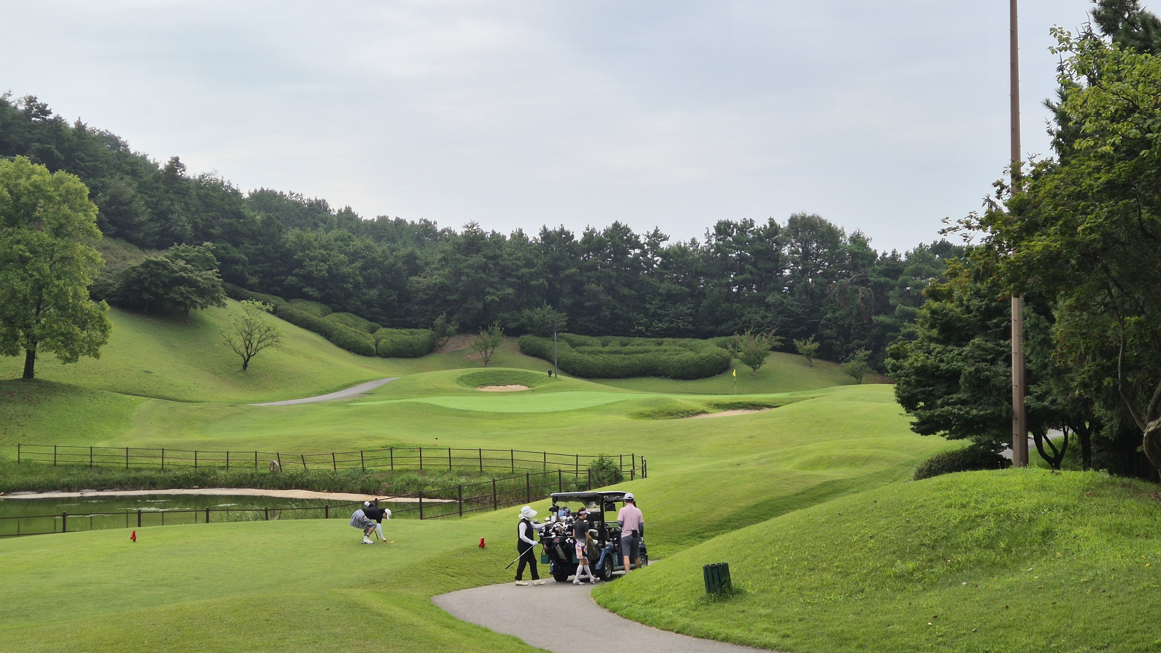 한림용인cc 다이아몬드-사파이어 코스 사진 및 공략 정보