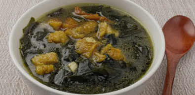 임산부에 좋은 미역국