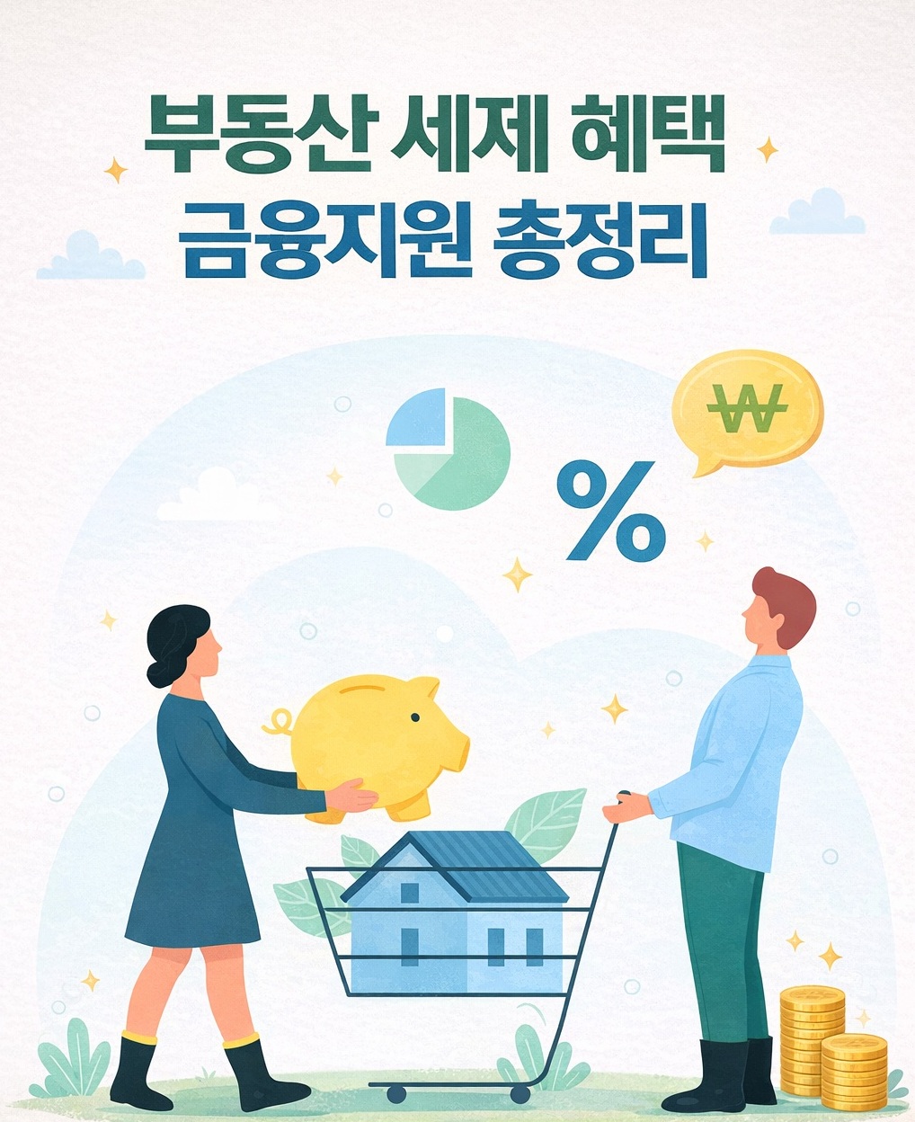 부동산 세제 혜택 금융지원 개편 총정리