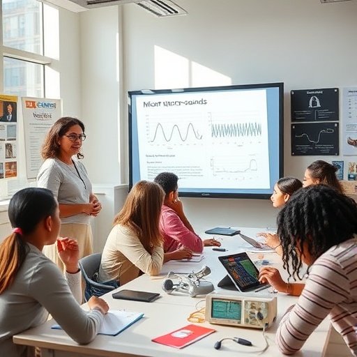 미시 소음에 반응하는 방식을 해석하고 있다