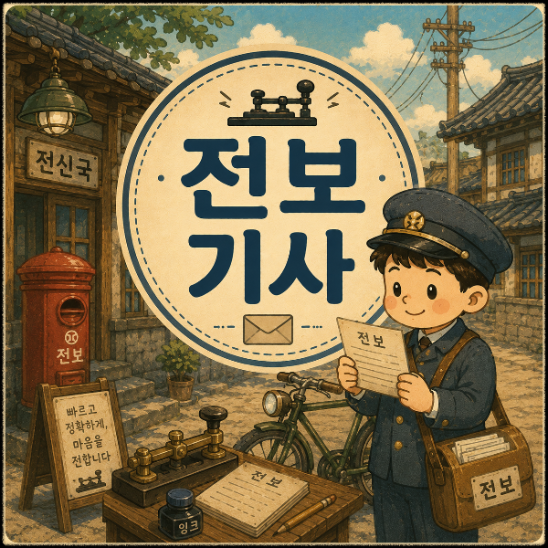 짧은 문장 속 마음을 실어 나르던 전보 기사 이야기