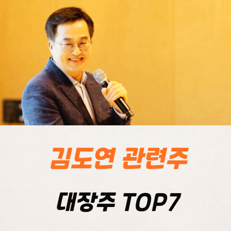 김동연 관련주 대장주 테마주 수혜주 TOP6