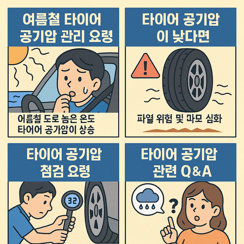 타이어 공기압 관리