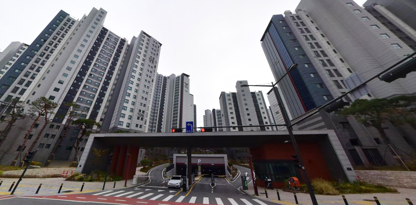 고덕 롯데캐슬 베네루체 모습