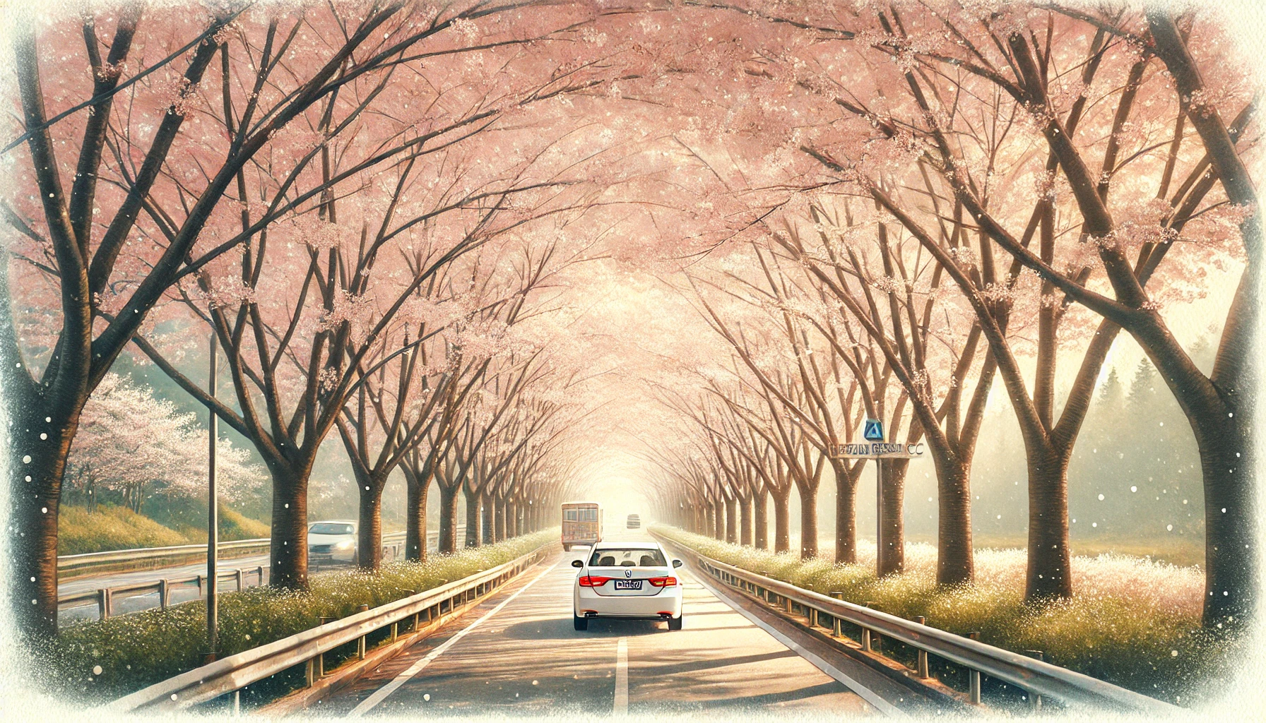 경기도 골프장 벚꽃길 드라이브