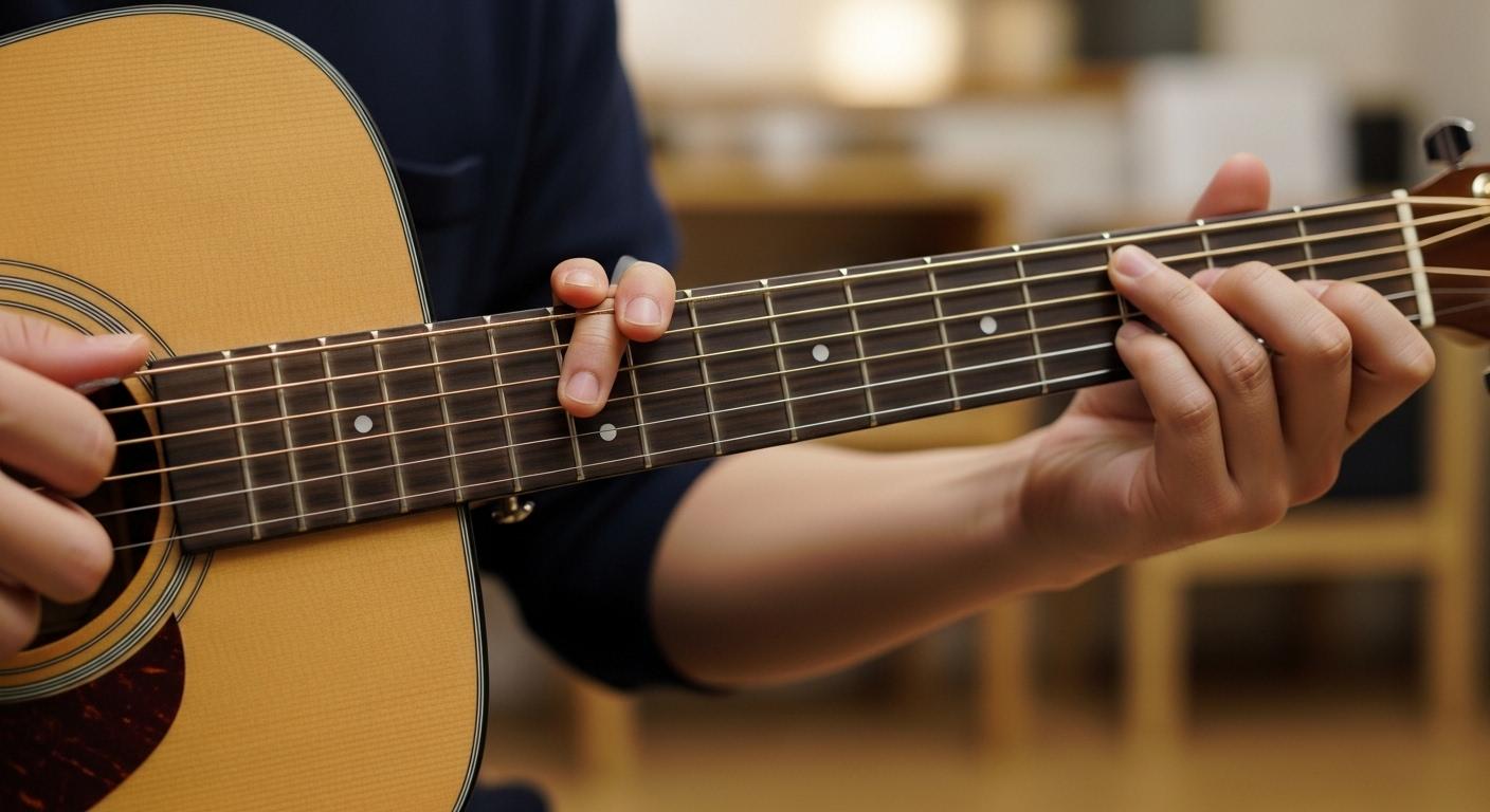 기타 F코드 운지법