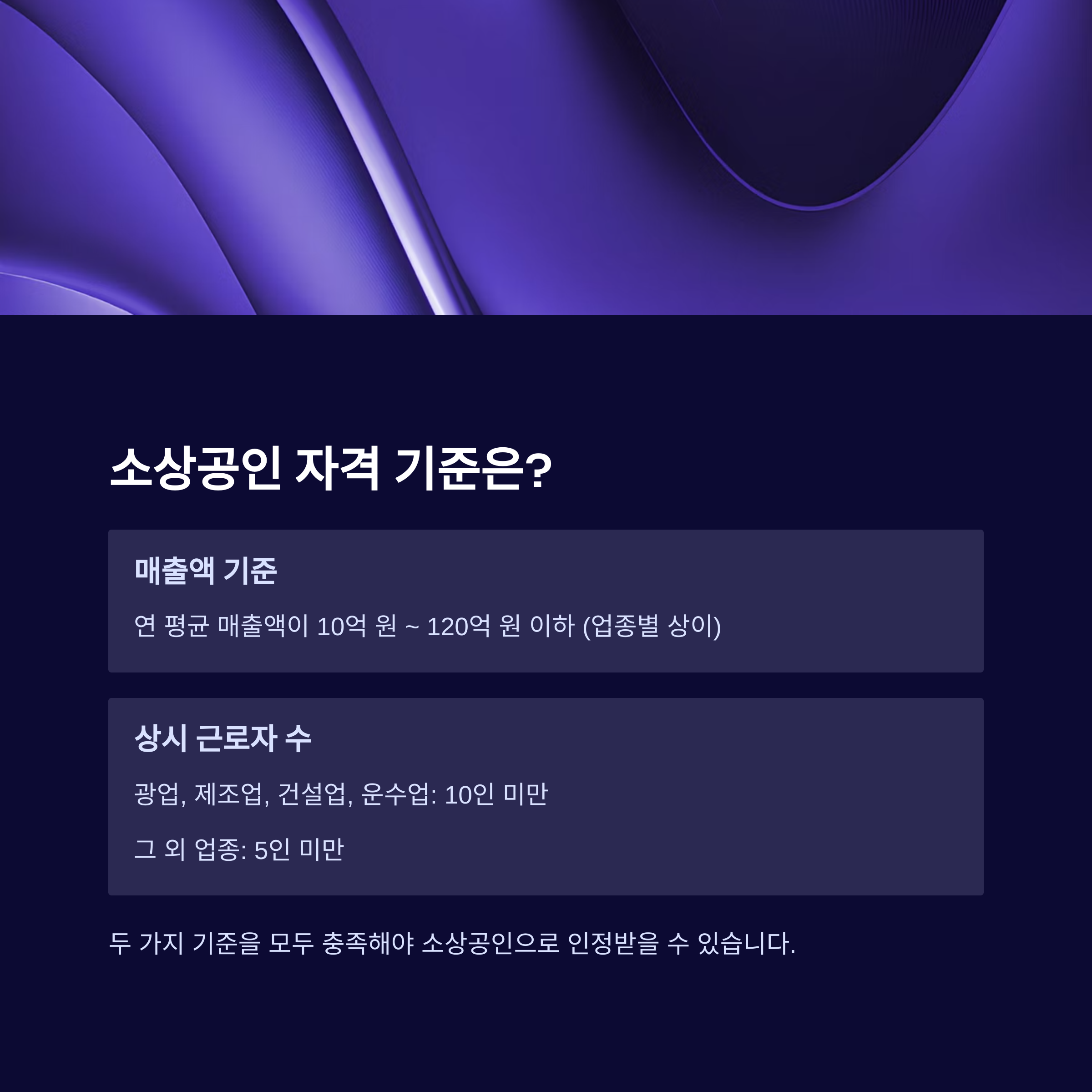 소상공인 확인서 온라인 발급