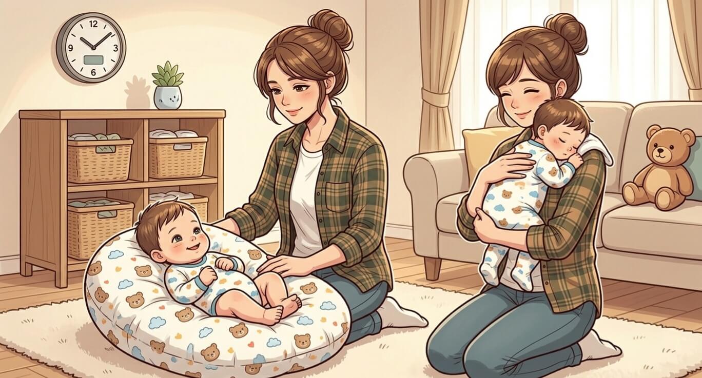 아기 분수토와 게우기 구별법, 수유 후 소화가 안 될 때 대처하는 자세