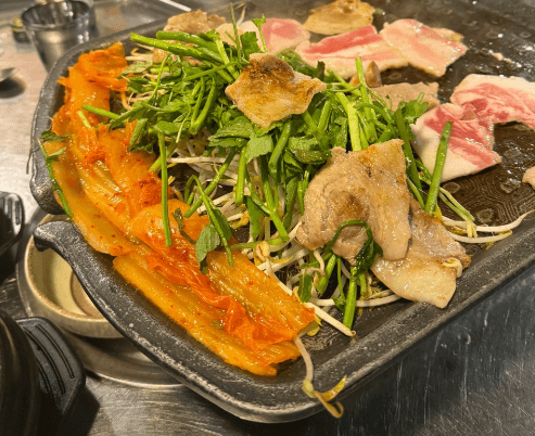 생활의 달인 미나리 냉삼겹살 & 주먹김밥 용산 은둔식달 맛집