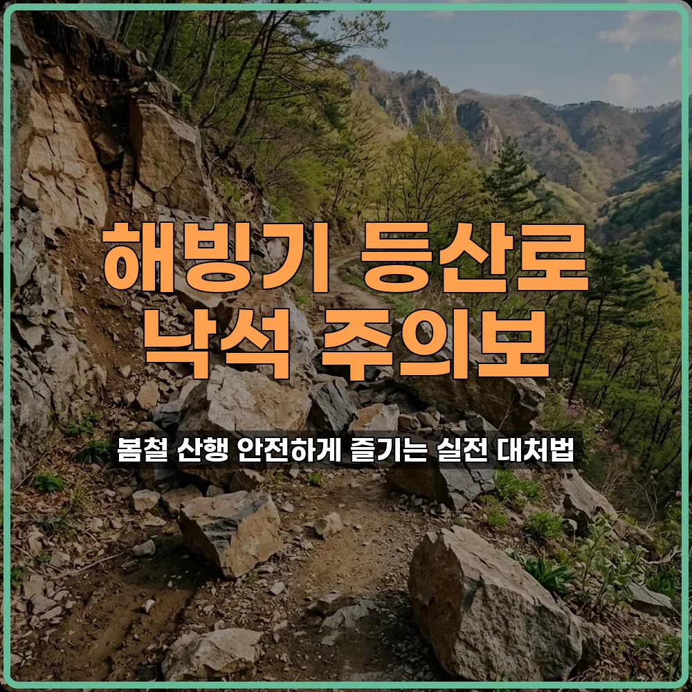 산행꿀팁