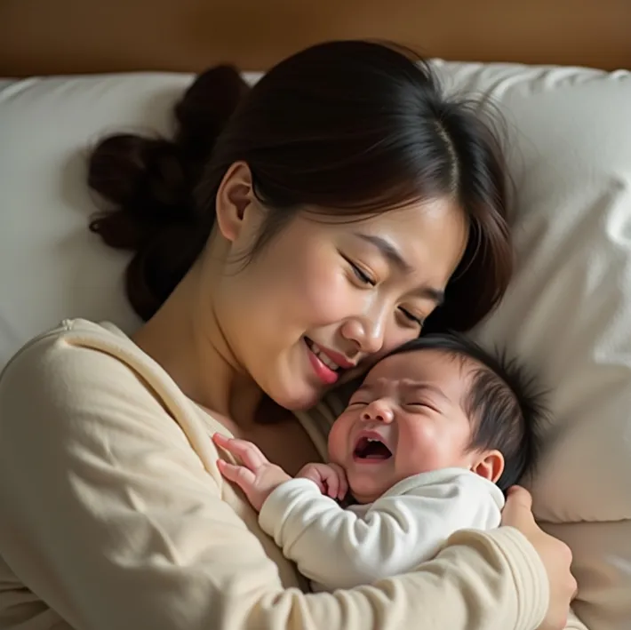 아기 중이염 증상 이미지