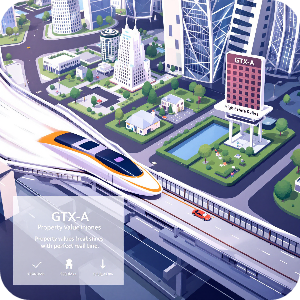 GTX-A.B.C노선과 부동산 시장 연관성 이미지