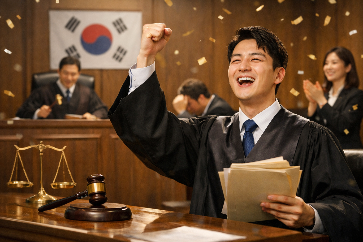 소송에서 이기는 꿈