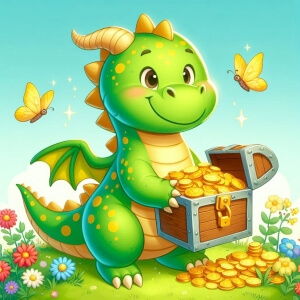 금화를 뿜는 용